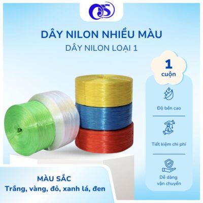 DÂY NILON NHIỀU MÀU